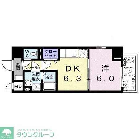 ルソレイユの物件間取画像